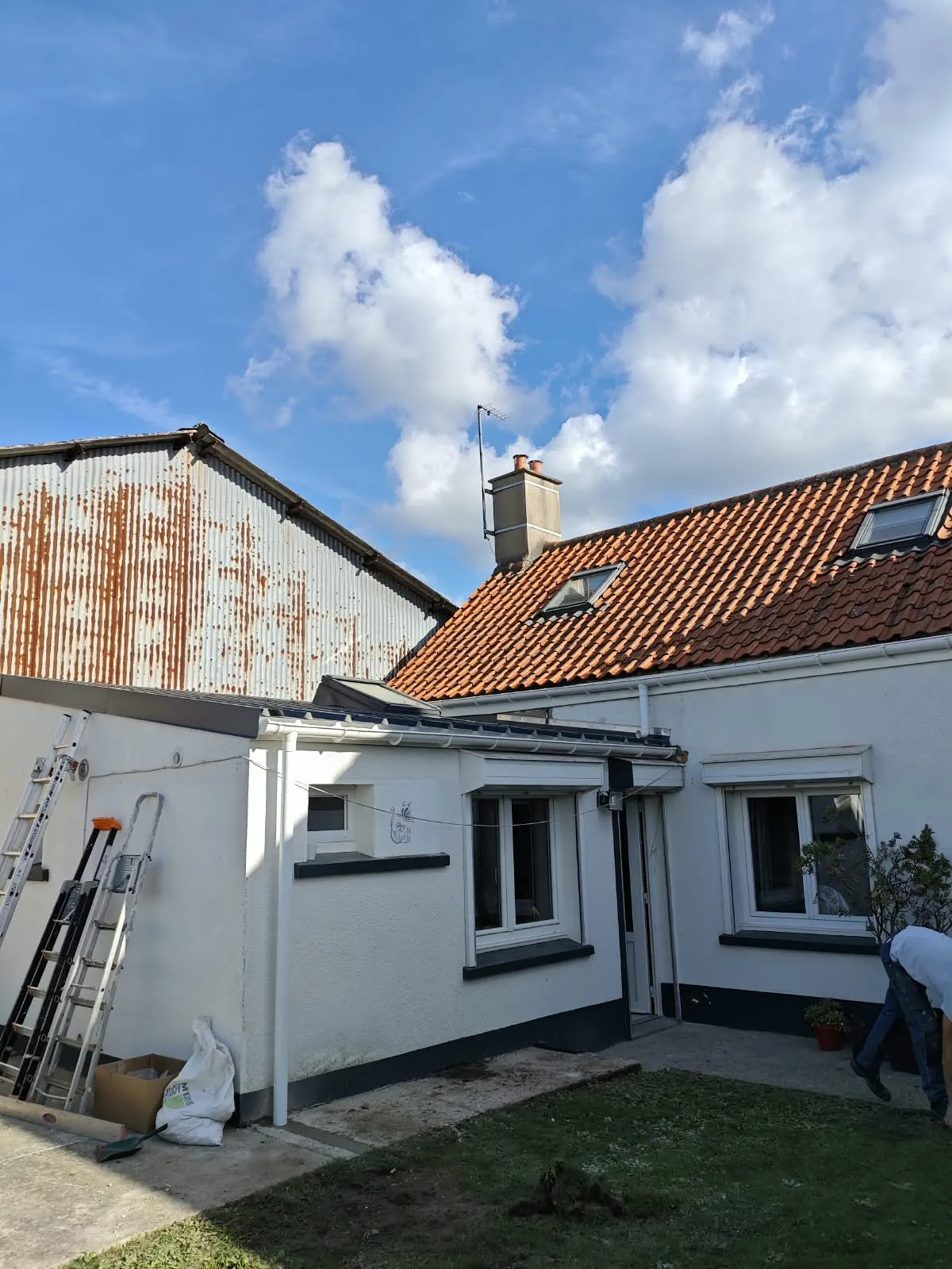Rénovation extérieure d'une maison